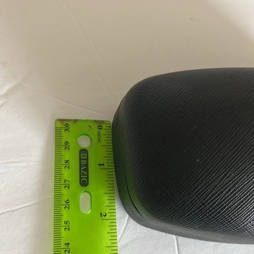 Salvatore Ferragamo Black Glasses Case